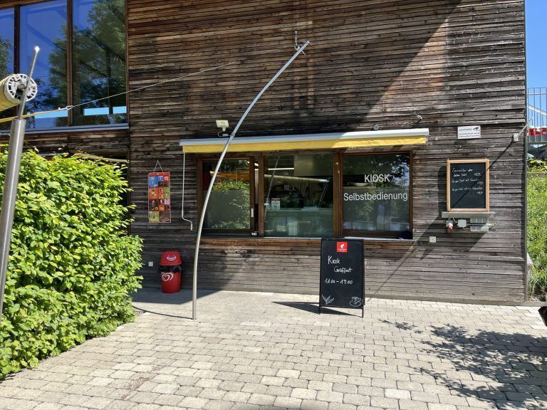 Restaurant am Brugger Loch eröffnet mit neuem Konzept: Der Kiosk hat bereits geöffnet.