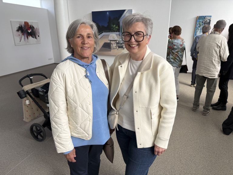Angelika Madlener und Edith Csar kamen ins QuadrArt