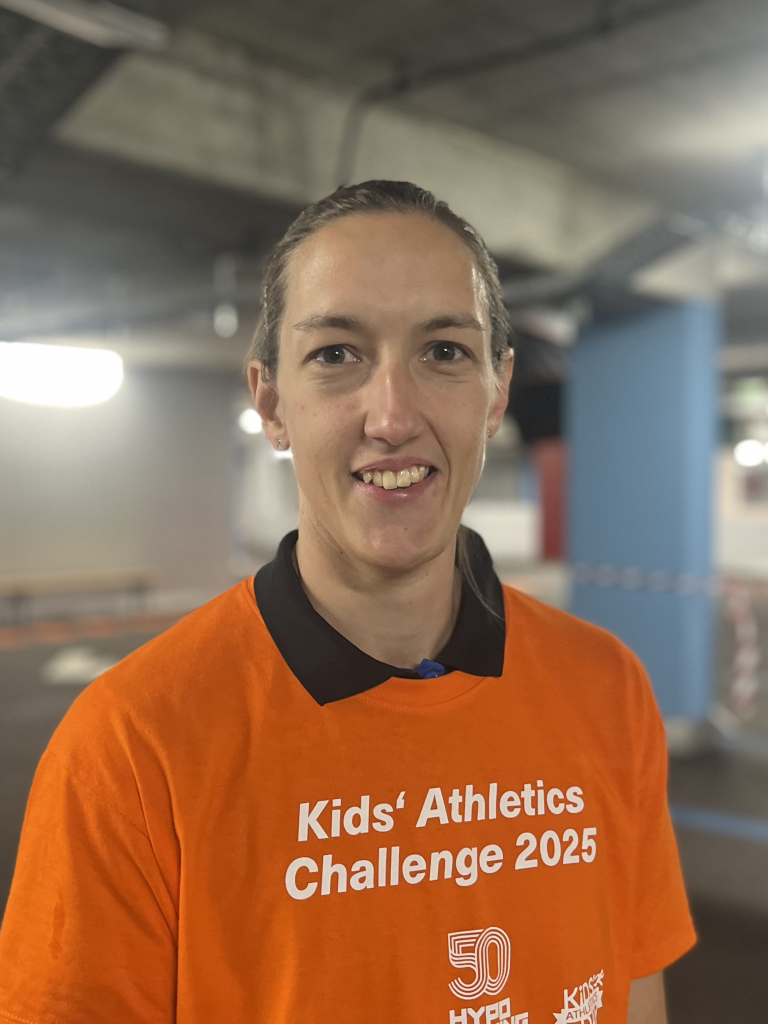 Kids Athletic Cup: Verena Wiederin, Mitorganisatorin