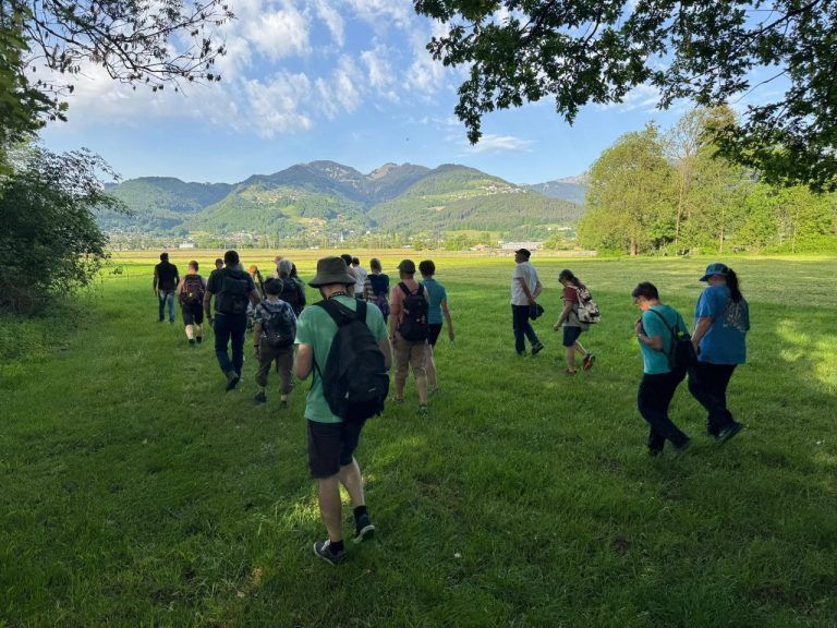 Natur erleben: Biotopexkursion in Sulz: Biotopkurs in Sulz gut angenommen.