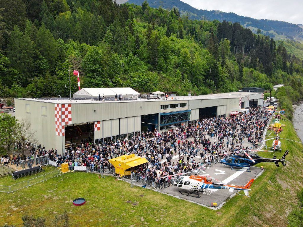 50 Jahre Wucher Helicopter wurde gefeiert