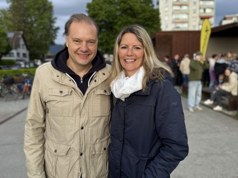 Ein Abend voller Klang und Genuss. : Daniela und Andreas Droop.