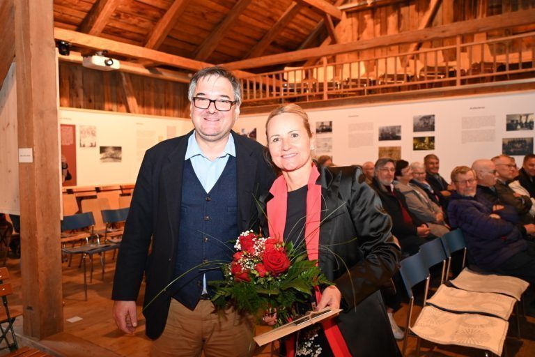 Junge Menschen für die Geschichte des Tales begeistern: Judith Sauerwein verabschiedete sich nach 24 Jahren aus dem Ausschuss.