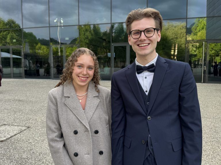 Choreografische Präzision und Ausdruckskraft: Anna Dingler und Elia Schertler (Borg Egg) kamen nach Bregenz.