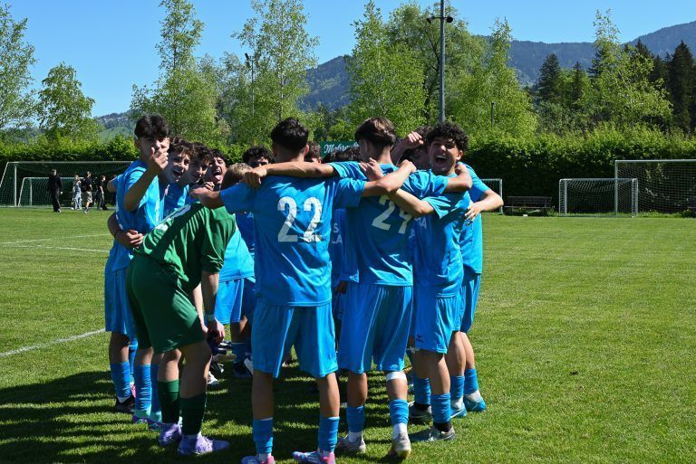 Dornbirn gewinnt Fußball-Polycup: Große Freude herrschte bei den Dornbirnern. Sie gewannen den diesjährigen Poly-Cup und nehmen gemeinsam mit den Bregenzern beim Bundeswettbewerb teil.