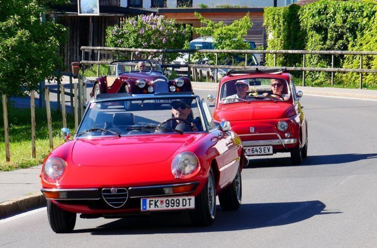 Oldtimerfans starten in die Saison: Alles in Bewegung in Muntlix.