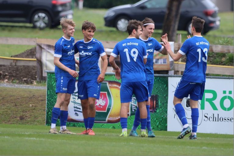 SC Röthis träumt von der Teilnahme im 49. VFV Cupfinale.