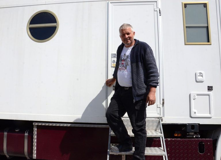 Der Regisseur vom Rummelplatz: Ewald Böhler ist so gut wie immer auf dem Rummelplatz. Das ist für ihn als Veranstalter selbstverständlich. HRJ