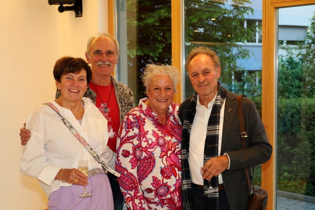 Melitta Ratz präsentierte ihre Kunst im Hörbranzer Pfarrsaal