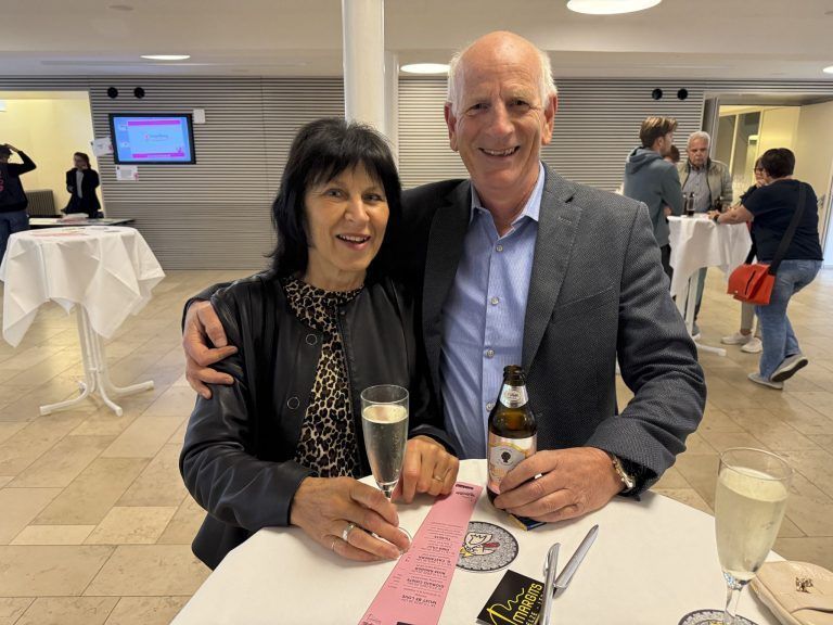 Brigitte und Ingo Lais kamen in den Löwensaal
