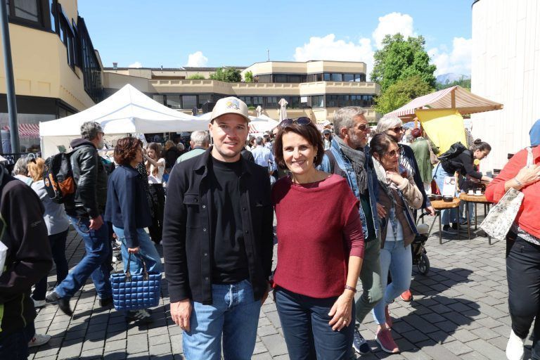 Vielfältiges Angebot für mehr Lebensfreude: Lukas Debortoli und Claudia Peyer.