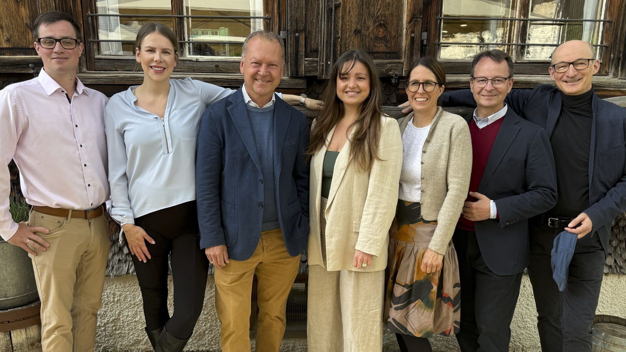 Traditionswinzer/ Franz Leth, Caroline Taferner, Fritz Wieninger, Johanna Markowitsch, Carina Aumann, Michael Moosbrugger und Thomas Klinger