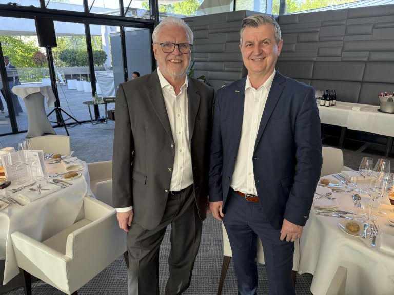 Günther Kreuzhuber und Jasko Grahovic (Metro) unter den Unterstützern