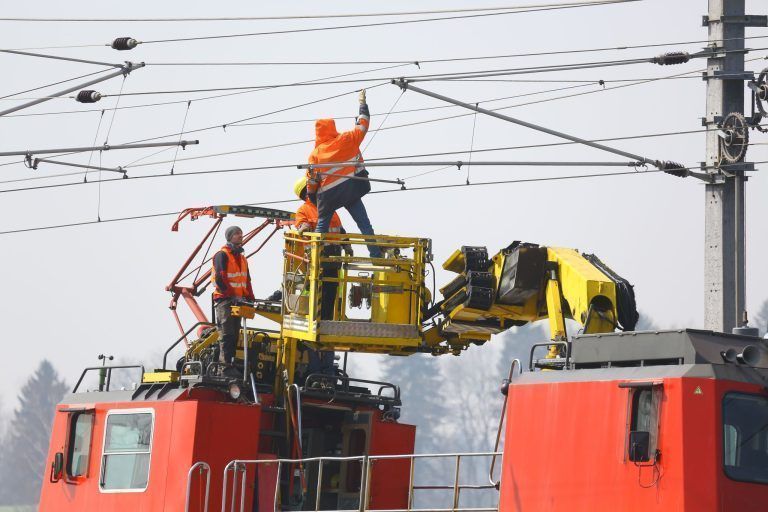 Arbeiten Bahnstrecke