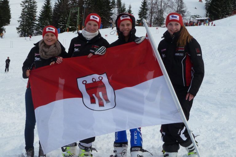 Ski alpin VSV ARGE-Alp Nussbaumer Vanessa, Niederwieser Michelle, Dorner Thomas, Greber Johanna
