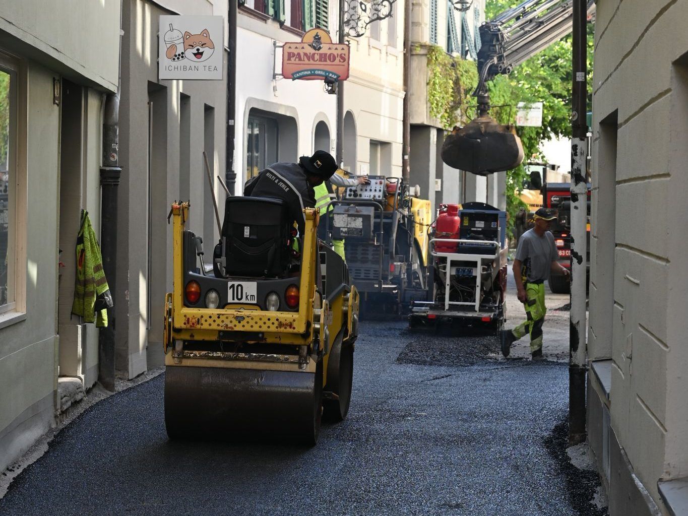 Asphaltierarbeiten Gymnasiumgasse