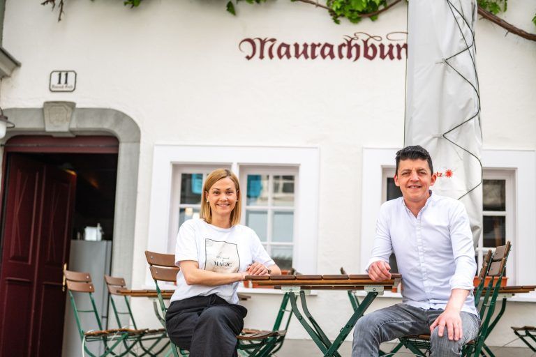 Maurachbund Wiedereröffnung, Neue Pächter Manuel Willi und Carla Boo