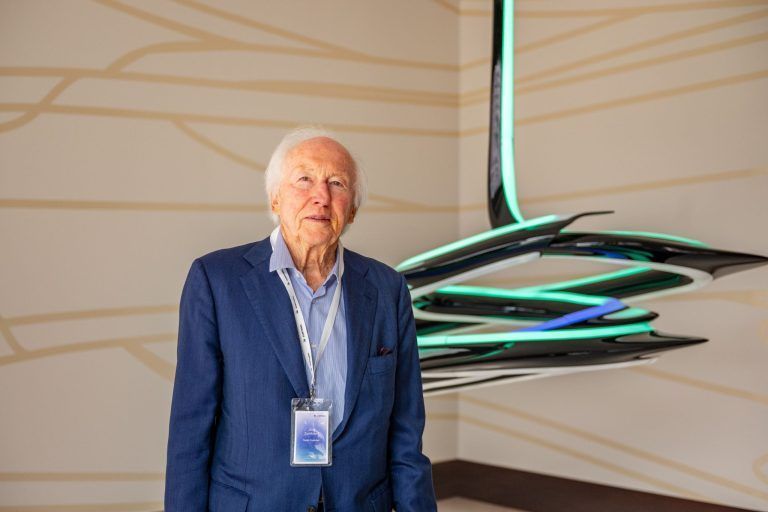Zumtobel Lichtforum, 75 Jahre Jubiläum, neue Installation