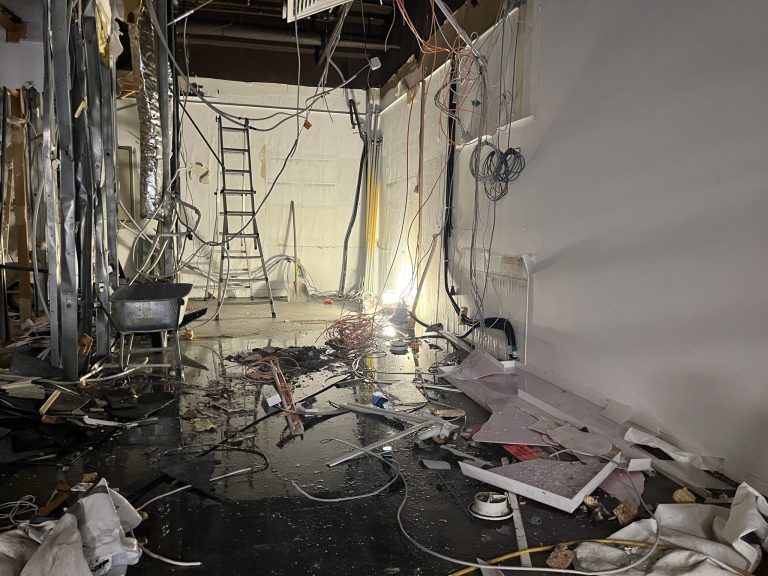 Wasserschaden Interspar-Hypermarkt Feldkirch