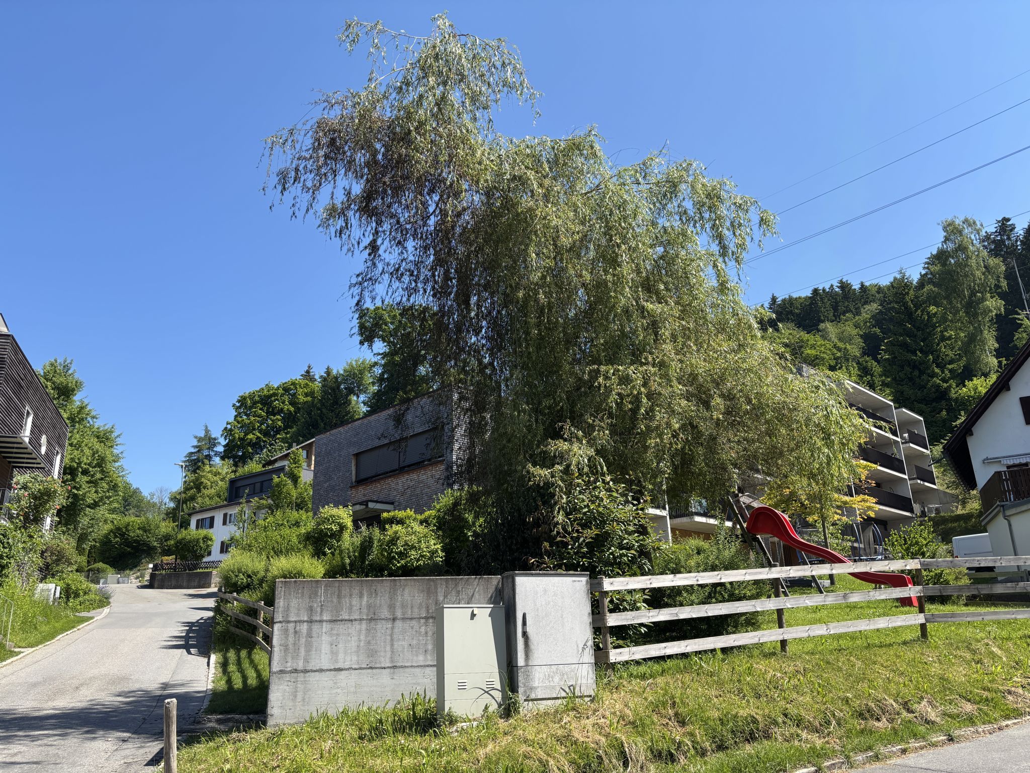 Brandort Müllstation eulentobel