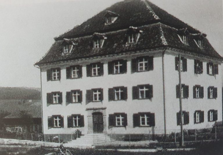 Wie Ganahl aus Frastanz ein Industriezentrum machte: Wohnhaus am Lindenplatz 1933, Foto: Gemeindearchiv Frastanz