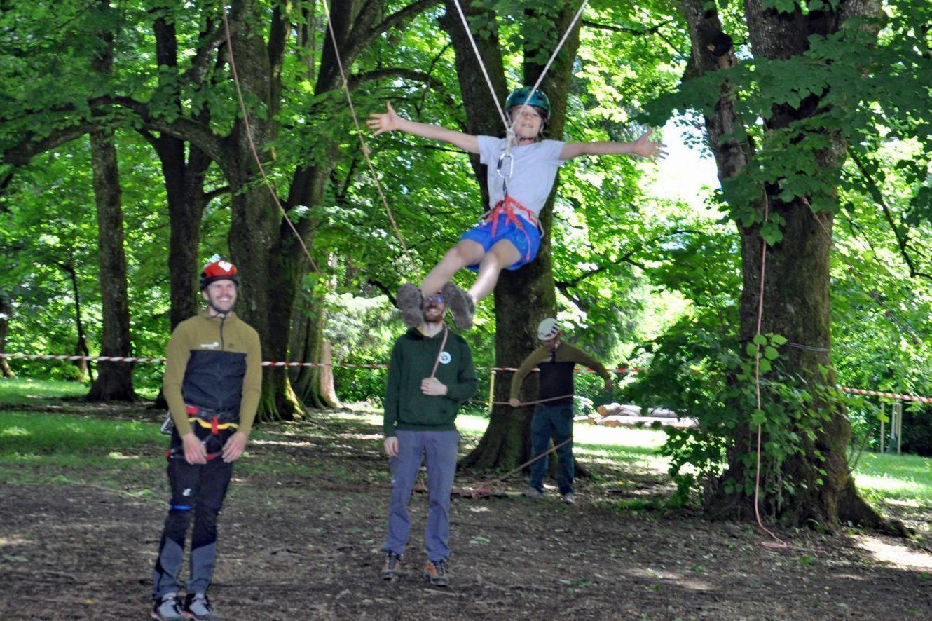 Spiel, Spaß und Action standen im Mittelpunkt des großen Jubiläumsfestes am Zanzenberg.