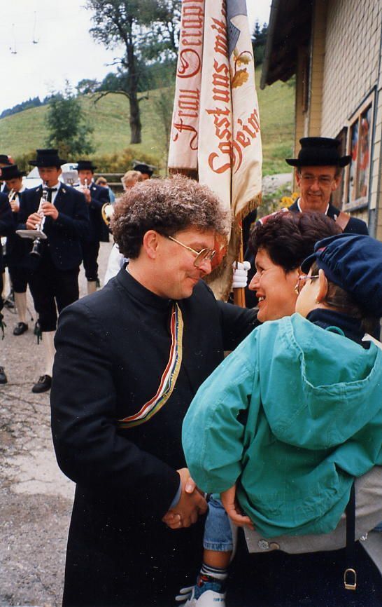 Nachruf auf Bruno Bonetti: Ein Priester mit Leib und Seele: Bruno Bonetti als Primiziant – aus dem Wort Gottes schöpfte er stets neue Kraft und Lebensfreude.