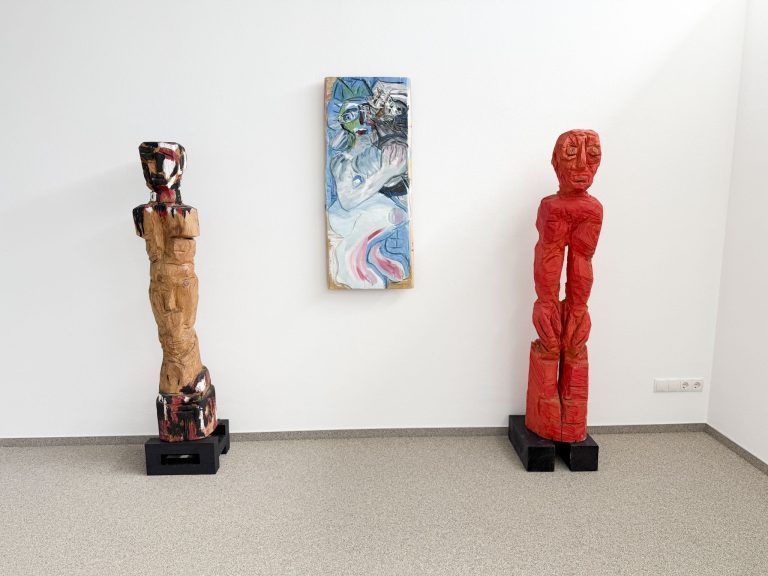 Abgestimmte Präsentation bei den Werken von Gernot Riedmann