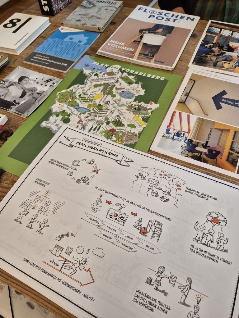 Klardenker in Worten und Bildern: Von Broschüren über Logos, Unternehmenspräsentationen – der Grafikdesigner versteht es, Kompliziertes einfach darzustellen.