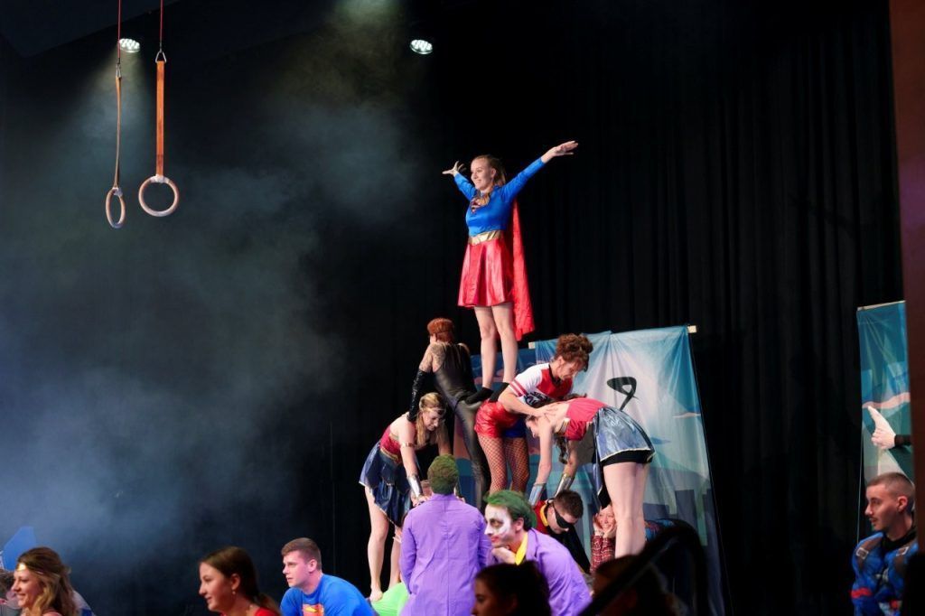 Turnfest Leipzig: Wolfurt zeigt Turnkunst als Superhelden