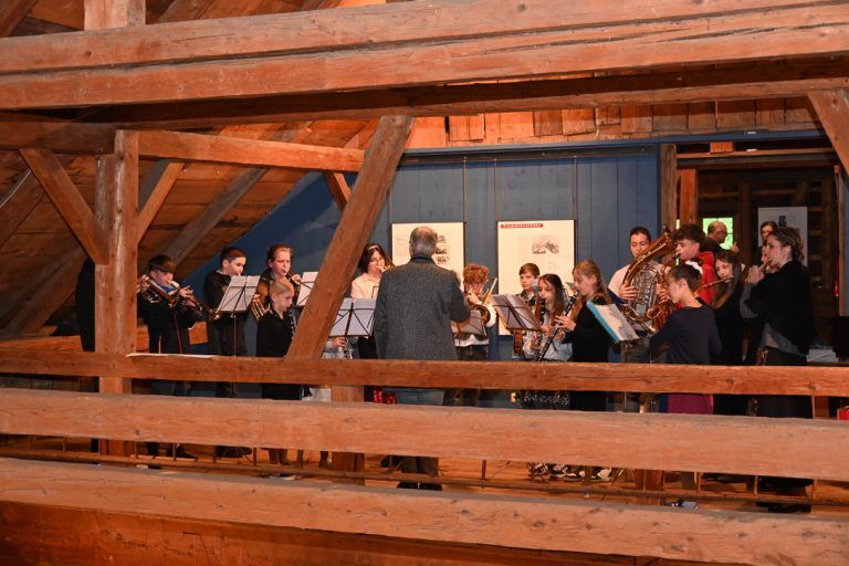 Lebendiger Ort des Lernens: Das Schulorchester umrahmte den Festakt im Museum.