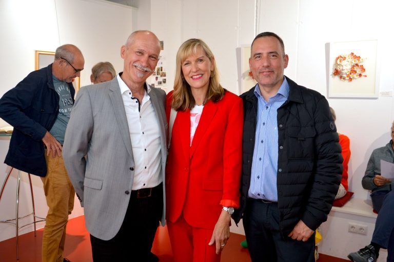 Der Ton macht die Musik: Helmut und Barbara Greif sowie Gerd Welsenbacher, v. l.