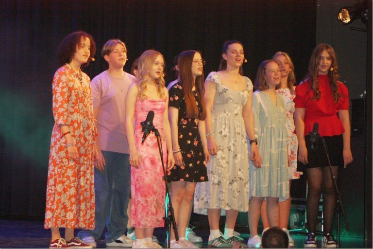 Der Jugendchor der Musikschule Rankweil begeisterte auf allen Linien. 