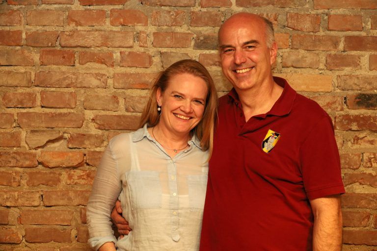 Jahreshauptversammlung der Hörbranzer Raubritter: Prinzessin Margot mit Prinz, Komtur und ehem. Kassier Ritter Wolfgang