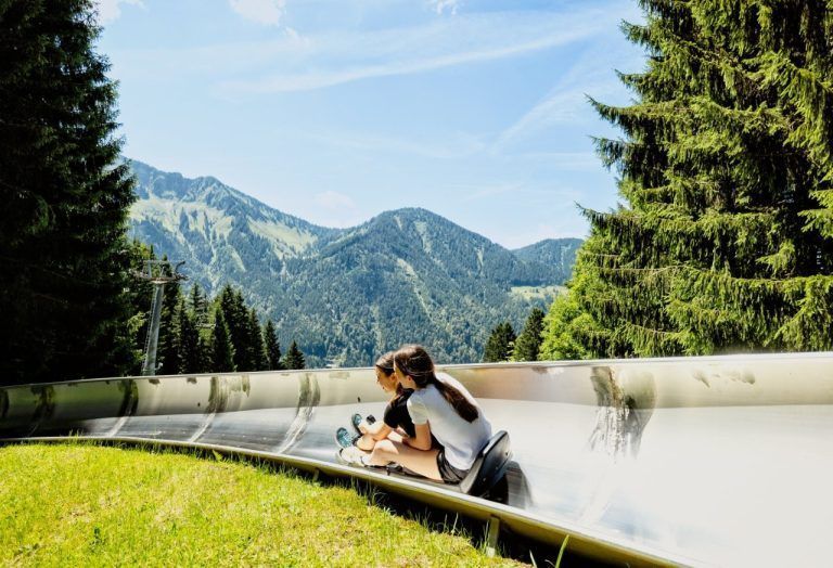 Am Donnerstag wird die Sommerrodelbahn Laterns geöffnet. 