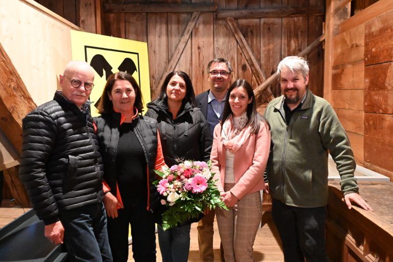 Der neue Vorstand des Museumsverein Klostertal.