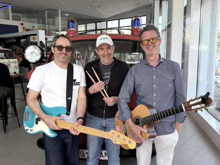 Mobilität und Leidenschaft: Wolfgang Hämmerle, Pit Martinelli und Ekkehard Breuss vom "sound in the city"-Trio.