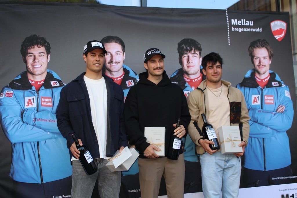 So feierte ganz Mellau seine Ski-Stars