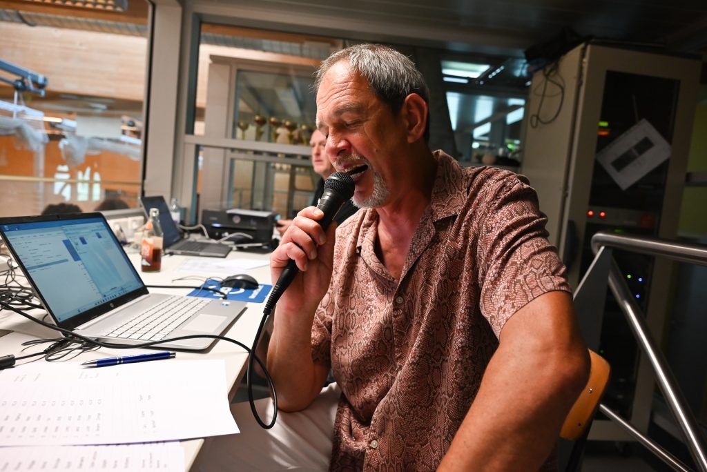 Er ist „The Voice“ der Rheinhalle