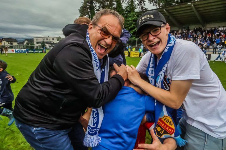 So feierte der FC Lustenau die Westliga-Rückkehr