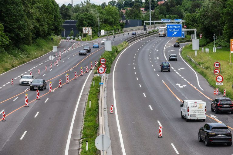 Warum es auf der Autobahn bei Wolfurt bis Ende 2026 eng bleibt.