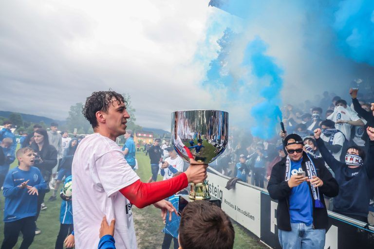 So feierte der FC Lustenau die Westliga-Rückkehr