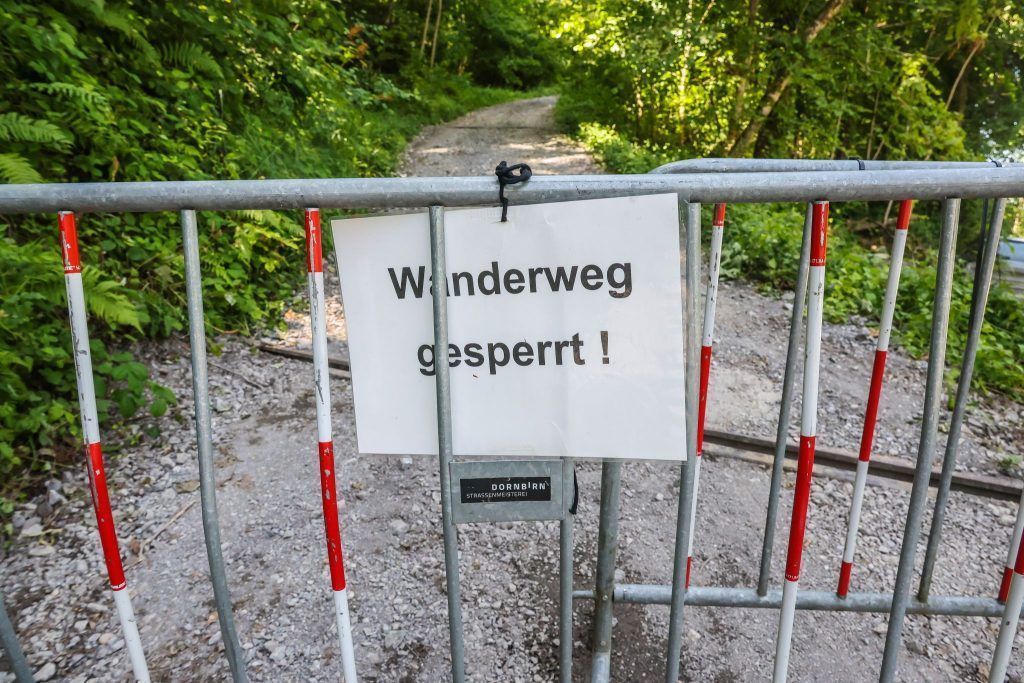 Beschädigte Karrenseilbahn hat auch Folgen für die Wanderer am Karren