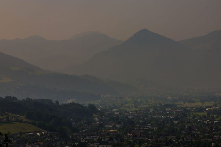 Die Waldbrände in Kanada gehen an Vorarlberg nicht spurlos vorbei