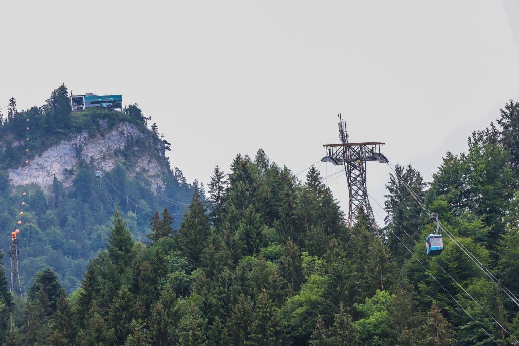 Erste Fortschritte an der Karrenseilbahn