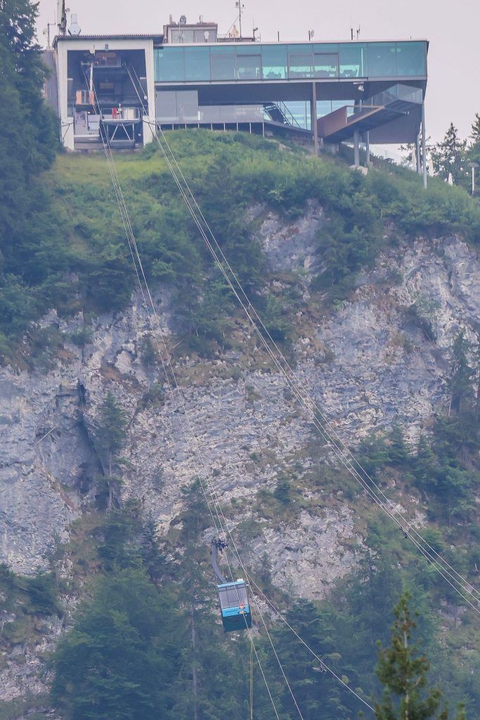 Erste Fortschritte an der Karrenseilbahn