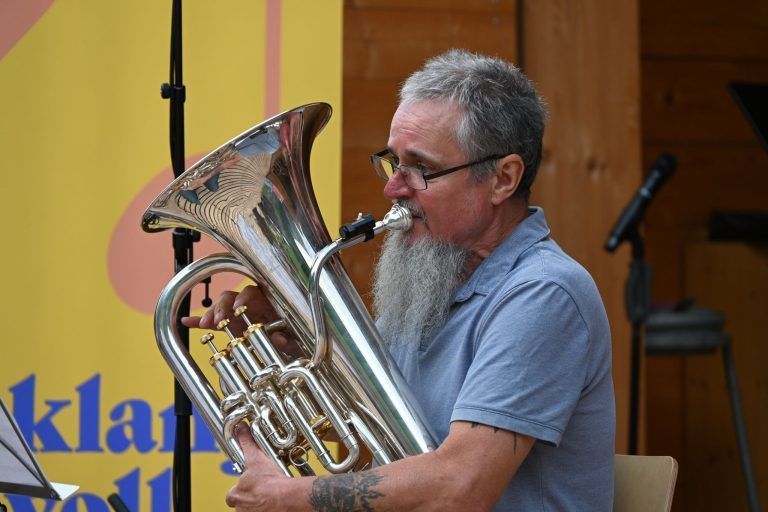 „Brandnertal Sounds“: Barata Kaspar begeisterte mit seiner musikalischen Präsentation.