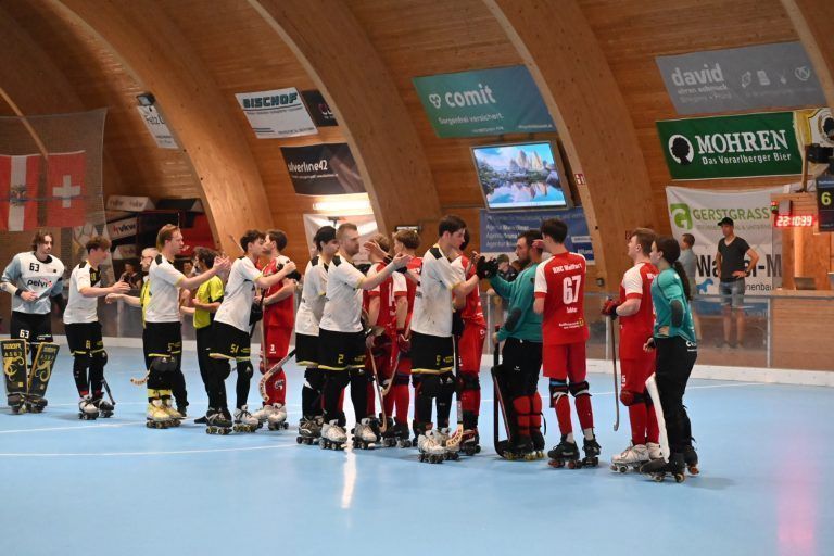 Der RHC Dornbirn verliert gegen Wolfurt: Am Ende blieb den Dornbirnern nur die faire Anerkennung ihrer Niederlage.