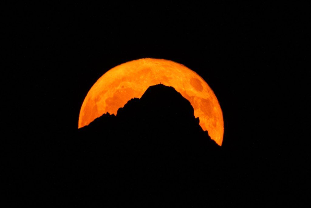 Ein Mond wie zum Anbeißen