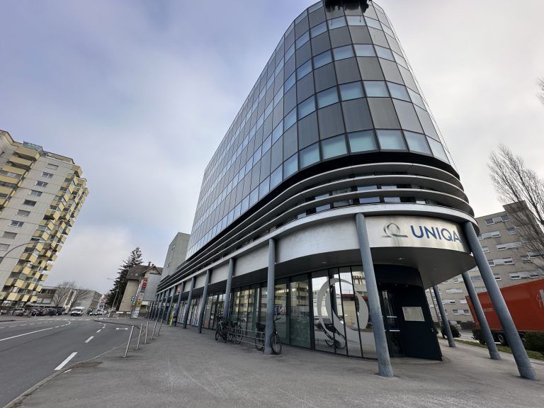 Action kommt nach Bregenz - Lokalaugenschein beim Uniqa-Center in der Rheinstraße
